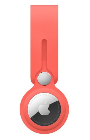 Apple AirTag Loop - Pink Citrus
