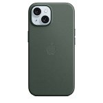 Apple FineWoven Case with MagSafe for iPhone 15 - Evergreen