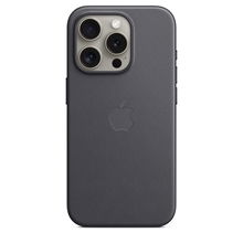 view Apple FineWoven Case with MagSafe for iPhone 15 Pro - Black