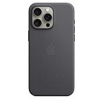 Apple FineWoven Case with MagSafe for iPhone 15 Pro Max - Black
