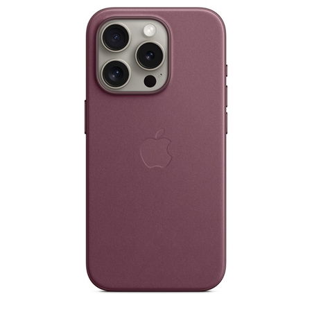 Apple FineWoven Case with MagSafe for iPhone 15 Pro - Mulberry - PRICE DROP