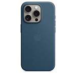 Apple FineWoven Case with MagSafe for iPhone 15 Pro - Pacific Blue