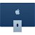 Apple iMac 24 Inch 4.5K Retina M3 8GB RAM 256GB SSD All-in-One Desktop with macOS - Blue