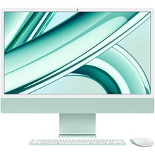 view Apple iMac 24 Inch 4.5K Retina M3 8GB RAM 256GB SSD All-in-One Desktop with macOS - Green