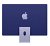 Apple iMac 24 Inch 4.5K Retina M1 8GB RAM 256GBSSD All-in-One Desktop with macOS - Purple