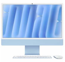 view Apple iMac 24 Inch 4.5K M4 16GB RAM 512GB SSD All-in-One Desktop with macOS - Blue