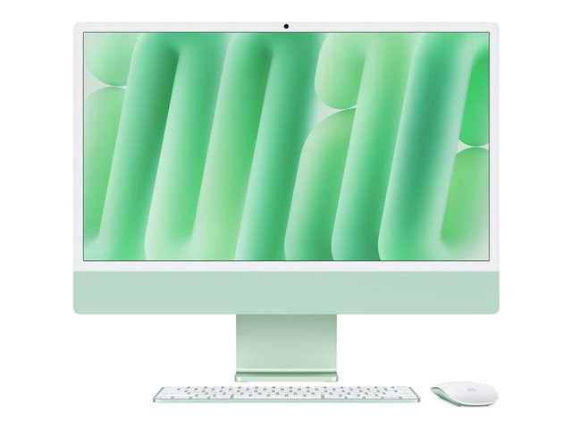 Apple iMac 24 Inch 4.5K Retina M4 16GB RAM 256GB SSD All-in-One Computer with macOS - Green