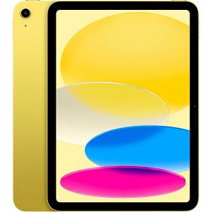 Apple iPad (10th Gen) 10.9 Inch A14 4GB RAM 256GB Wi-Fi and Cellular Tablet with iPadOS 16 - Yellow