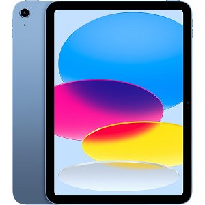 Apple iPad (10th Gen) 10.9 Inch A14 4GB RAM 64GB Wi-Fi and Cellular Tablet with iPadOS 16 - Blue