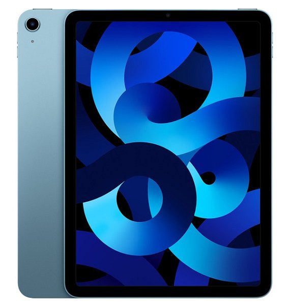 Apple iPad Air (5th Gen) 10.9 Inch M1 8GB RAM 256GB Wi-Fi Tablet with iPadOS 15 - Blue