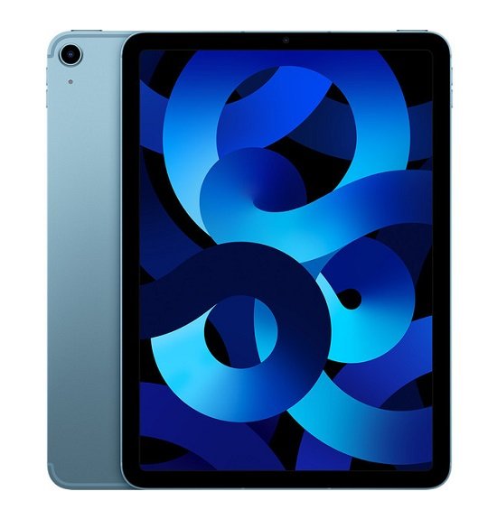 Apple iPad Air (5th Gen) 10.9 Inch M1 8GB RAM 256GB Wi-Fi and Cellular Tablet with iPadOS 15 - Blue