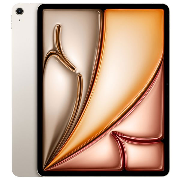 Apple iPad Air 13 Inch M3 8GB RAM 256GB Wi-Fi and Cellular Tablet with iPadOS - Starlight