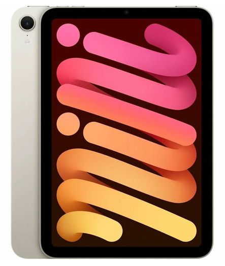 Apple iPad Mini 8.3 Inch A17 Pro 8GB RAM 128GB Wi-Fi Tablet with iPadOS 18 - Starlight