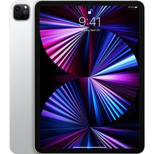 view Apple iPad Pro (3rd Gen) 11 Inch M1 8GB RAM 128GB Wi-Fi Tablet with iPadOS 14 - Silver