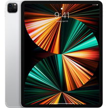view Apple iPad Pro (5th Gen) 12.9 Inch M1 8GB RAM 256GB Wi-Fi and Cellular Tablet with iPadOS 14 - Silver
