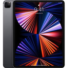 view Apple iPad Pro (5th Gen) 12.9 Inch M1 8GB RAM 512GB Wi-Fi and Cellular Tablet with iPadOS 14 - Space Grey