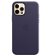 Apple iPhone 12 / iPhone 12 Pro Leather Case with MagSafe - Deep Violet