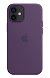 Apple Silicone Case with MagSafe for iPhone 12 and 12 Pro - Amethyst