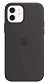 Apple Silicone MagSafe Case for iPhone 12 & iPhone 12 Pro - Black