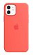 Apple Silicone MagSafe Case for iPhone 12 & iPhone 12 Pro - Pink Citrus