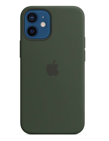 Apple Silicone MagSafe Case for iPhone 12 Mini - Cyprus Green