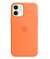 Apple Silicone MagSafe Case for iPhone 12 Mini - Kumquat