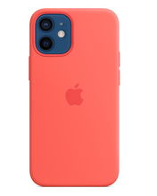 view Apple Silicone MagSafe Case for iPhone 12 Mini - Pink Citrus
