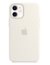 Apple Silicone MagSafe Case for iPhone 12 Mini - White