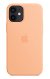Apple Silicone Case with MagSafe for iPhone 12 Mini - Cantaloupe
