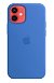 Apple Silicone Case with MagSafe for iPhone 12 Mini - Capri Blue