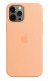 Apple Silicone Case with MagSafe for iPhone 12 Pro Max - Cantaloupe