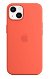 Apple Silicone Case with MagSafe for iPhone 13 - Nectarine