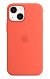 Apple Silicone Case with MagSafe for iPhone 13 Mini - Nectarine