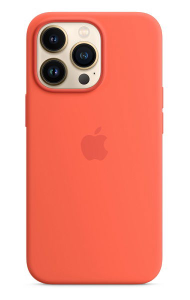 Apple iPhone 13 Pro Silicone Case with MagSafe Nectarine Elive NZ