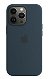 Apple Silicone Case with MagSafe for iPhone 13 Pro - Abyss Blue