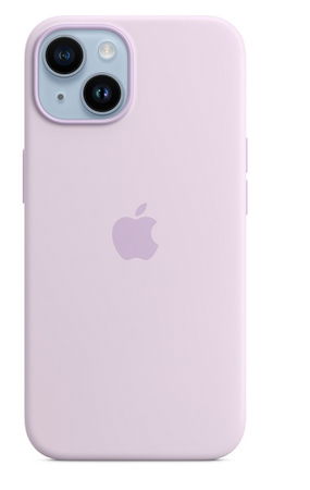 Apple Silicone Case with MagSafe for iPhone 14 - Lilac