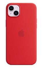 Apple Silicone Case with MagSafe for iPhone 14 Plus - (Product) Red