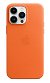 Apple Leather Case with MagSafe for iPhone 14 Pro Max - Orange