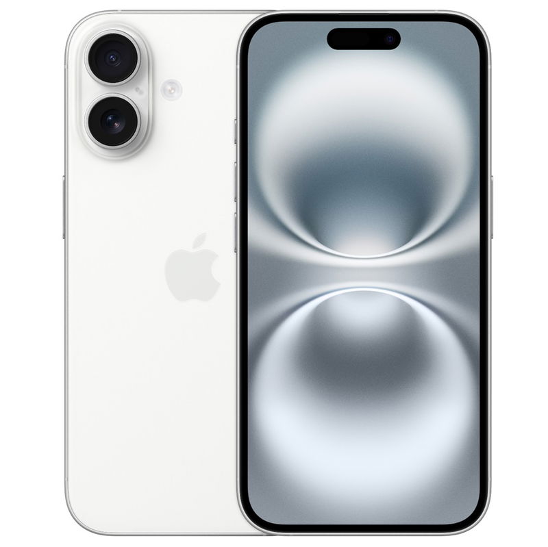 Apple iPhone 16 A18 256GB Phone with iOS 18 - White