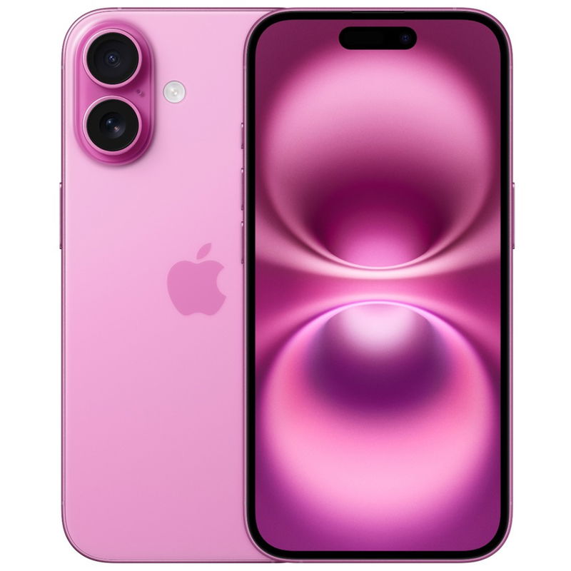 Apple iPhone 16 A18 512GB Phone with iOS 18 - Pink