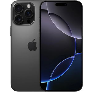 Apple iPhone 16 Pro Max A18 256GB Phone with iOS 18 - Black Titanium