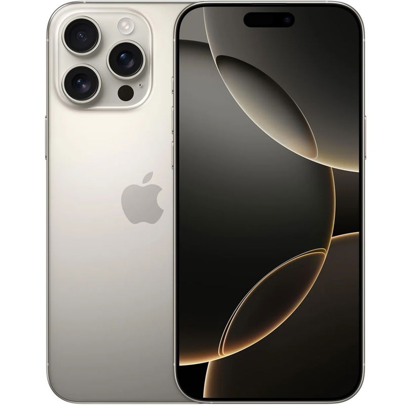Apple iPhone 16 Pro Max A18 512GB Phone with iOS 18 - Natural Titanium