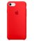 Apple iPhone 7 Silicone Case - Red