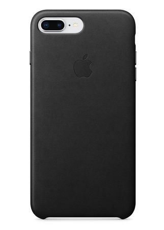 Apple iPhone 8 Plus/7 Plus Leather Case - Black