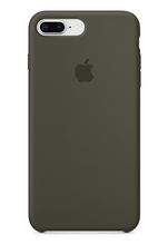 view Apple iPhone 8 Plus/7 Plus Silicone Case - Dark Olive