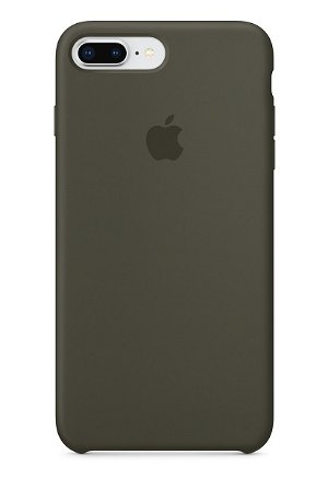 Apple iPhone 8 Plus/7 Plus Silicone Case - Dark Olive
