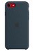 Apple Silicone Case for iPhone SE - Abyss Blue