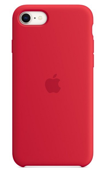 Apple Silicone Case for iPhone SE - (Product) Red