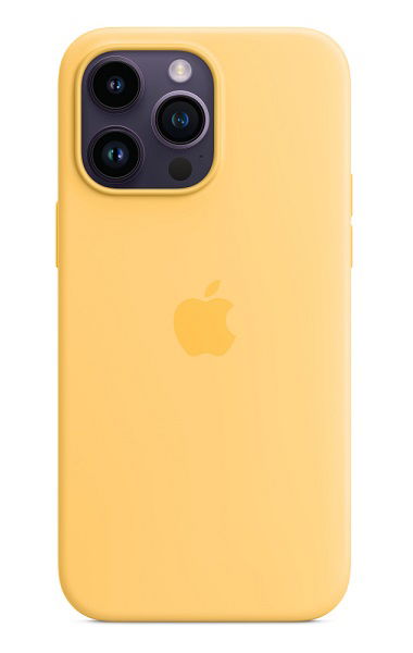 Apple IPhone 14 Pro Max Silicone Case With MagSafe Sunglow | Elive NZ