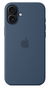 Apple Silicone Case with MagSafe for iPhone 16 Plus - Denim